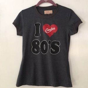 Candie’s I ❤️ 80s tee